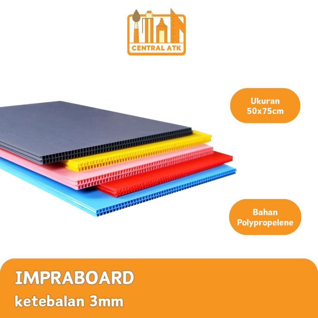 

IMPRABOARD / INFRABOARD 3MM UKURAN 50X75CM (1PCS)