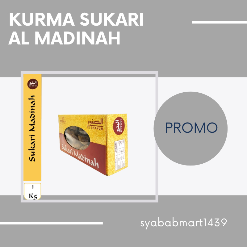 

Kurma Sukari 1 Kg Premium Box Al Qasim / Sukkari Basah Kurma Raja Al Qosim Madinah / Kurma Sukkari