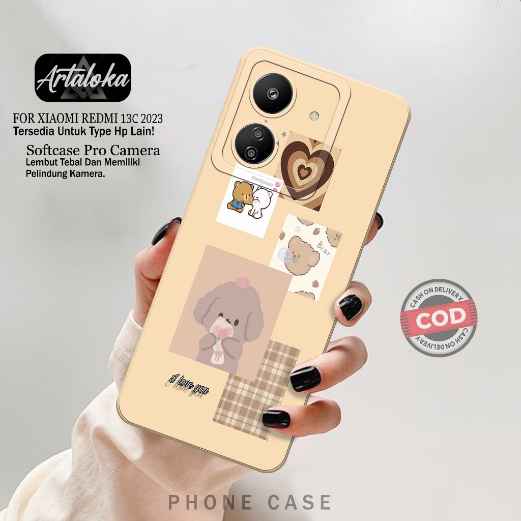 Case Hp Xiaomi Redmi 13C Terbaru - Silikon Tpu Pro Camera - Softcase Xiaomi Redmi 13C 2023 - Casing Xiaomi Redmi 13C - Kesing Xiaomi Redmi 13C - Cover Hp - Pelindung Hp - Case Lucu - Silikon Hp - Softcase Hp - Mika Hp - Hardcase - Glossy - Case Murah