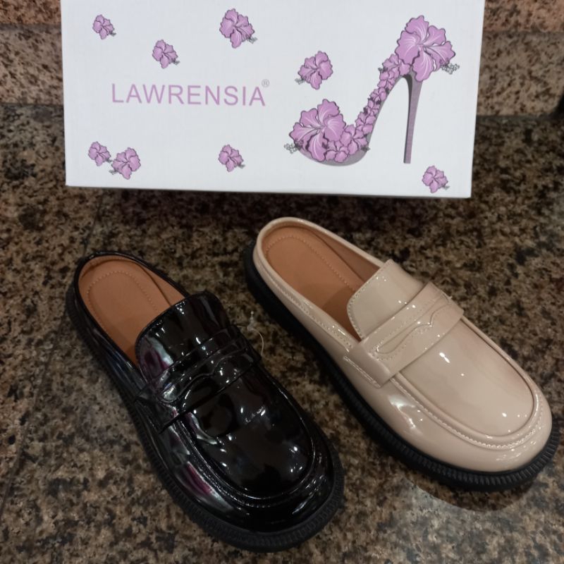 sepatu slop santai empuk original Lawrensia by Matahari dept.store