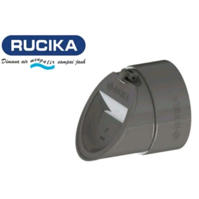 backflow 6" pvc rucika