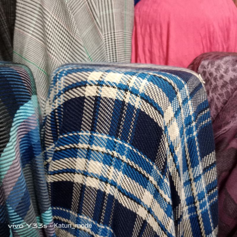 bahan kain tweed chanel(100cm)