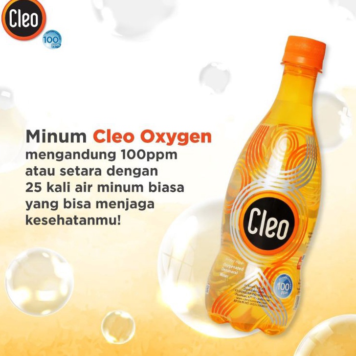 

✷Kirim Langsung✭➶ 1 Botol Cleo Oxygen Water 100 ppm | Gratiss Liflet Petunjuk Cleo Oxy S83