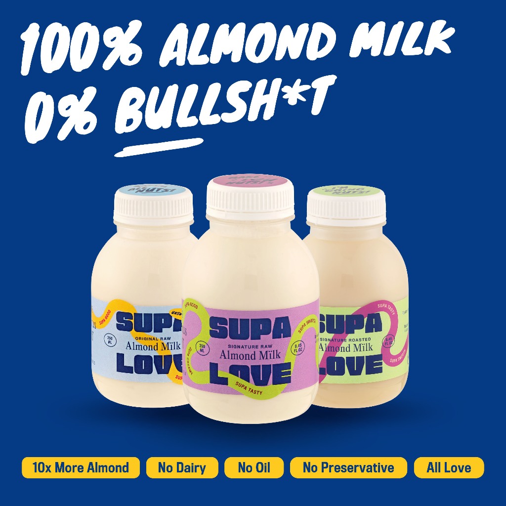 

ALMOND MILK - SUSU ALMOND PREMIUM - RAW / ROASTED ALMOND MILK - PLANT BASED - NON DAIRY MILK - DAIRY FREE MILK- VEGAN - 250ML