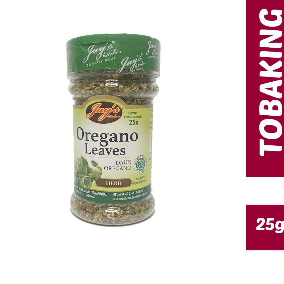 

[KODE PRODUK KM0PA4659] Jays Oregano Leaves 25g - Daun Oregano Jay's