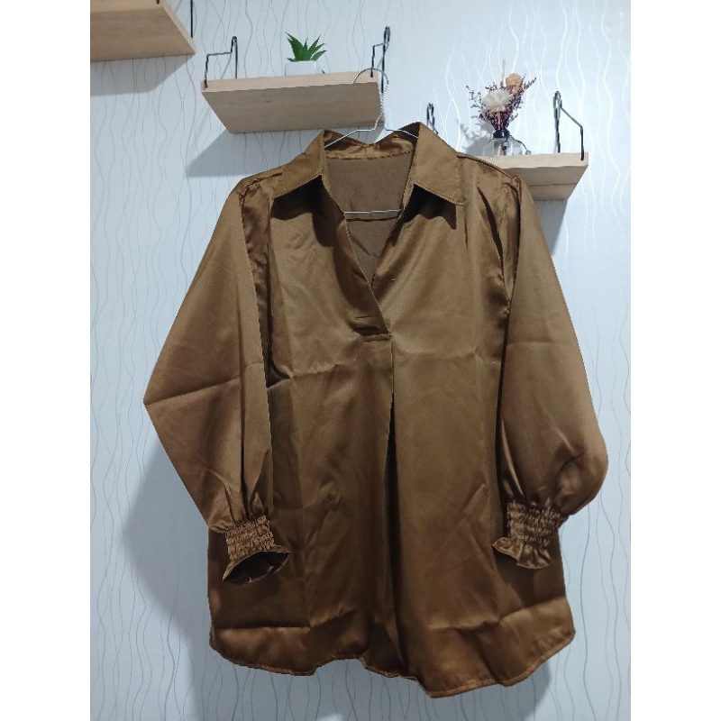 NEW RUBY Top satin by FORTUNA