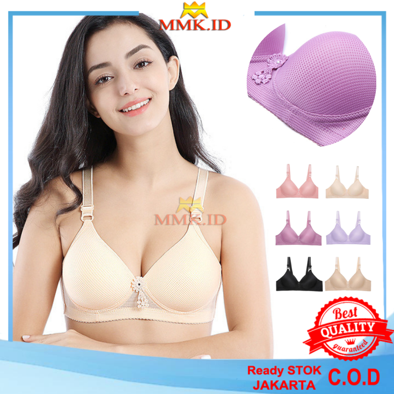 Bra Big Size Model Summer Bra Push Up Bh Wanita Tanpa Kawat Murah