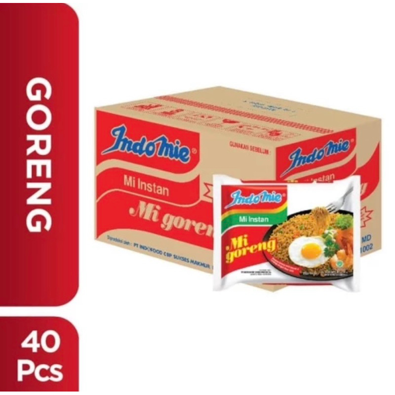 

indomie sekardus isi 40 bungkus