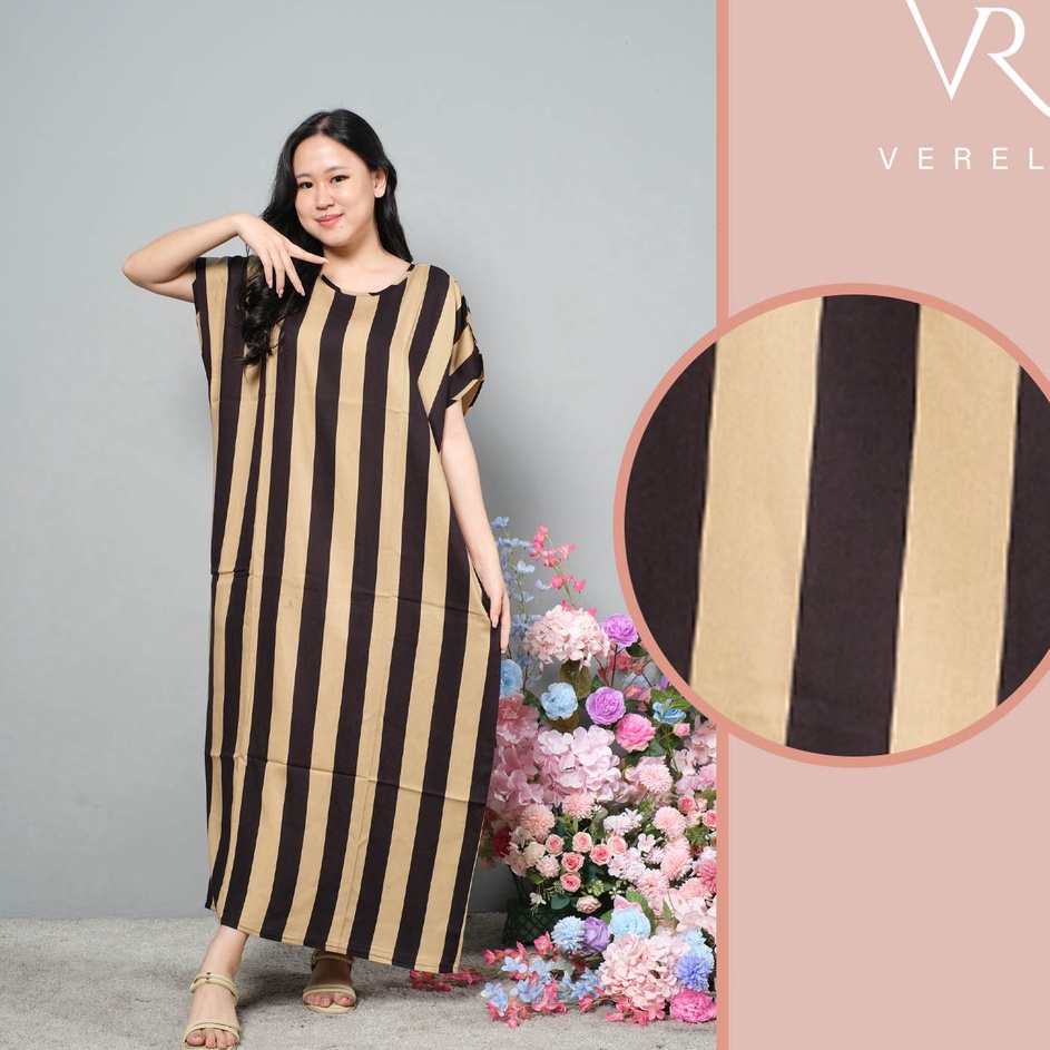 Kode WVK222 daster bali habel verell panjang semata kaki rayon premium baju tidur murah
