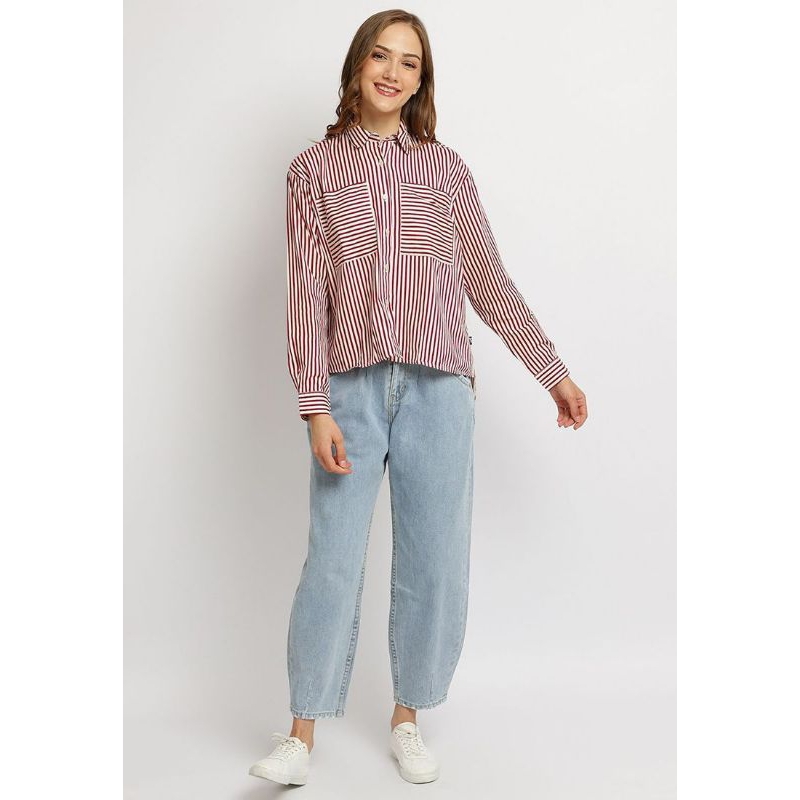 KC 727 KEMEJA WANITA LOIS ORIGINAL