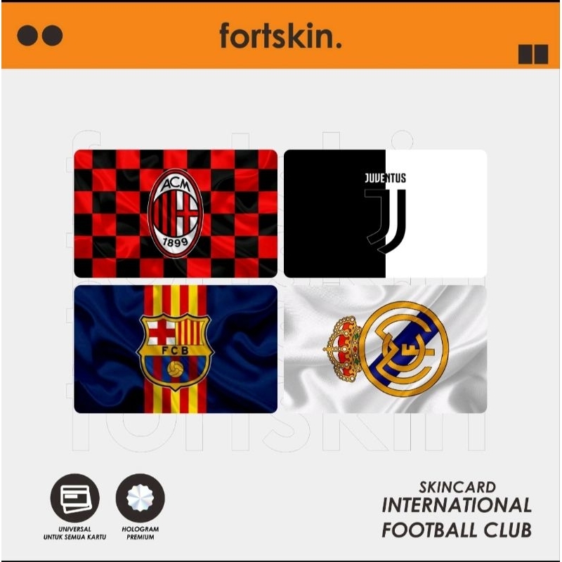 SKIN CARD FOOTBALL CLUB INTERNASIONAL PREMIUM