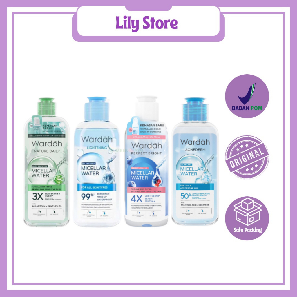 WARDAH - Micellar Water/Pembersih MakeUp