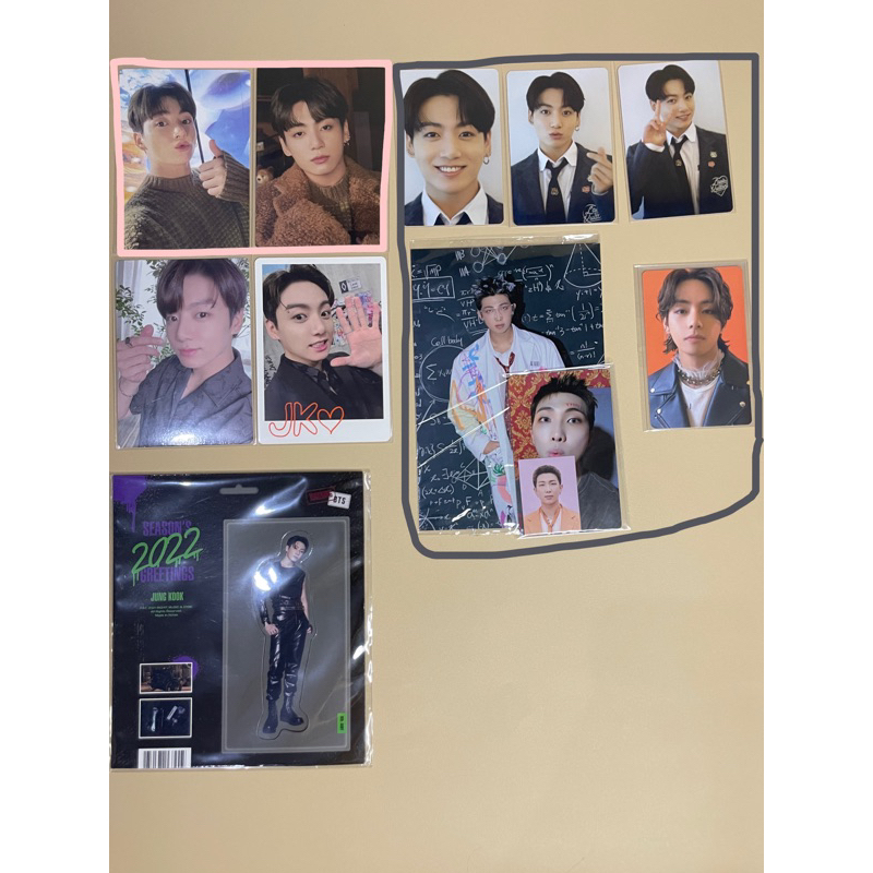 photocard jungkook taehyung butter cream miniphotocard pc mpc little wishes special ptd membership d