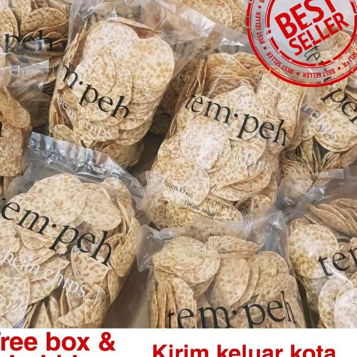 

Kirim Sekarang Keripik Kripik Tempe 500 gram Kerupuk Gurih Premium