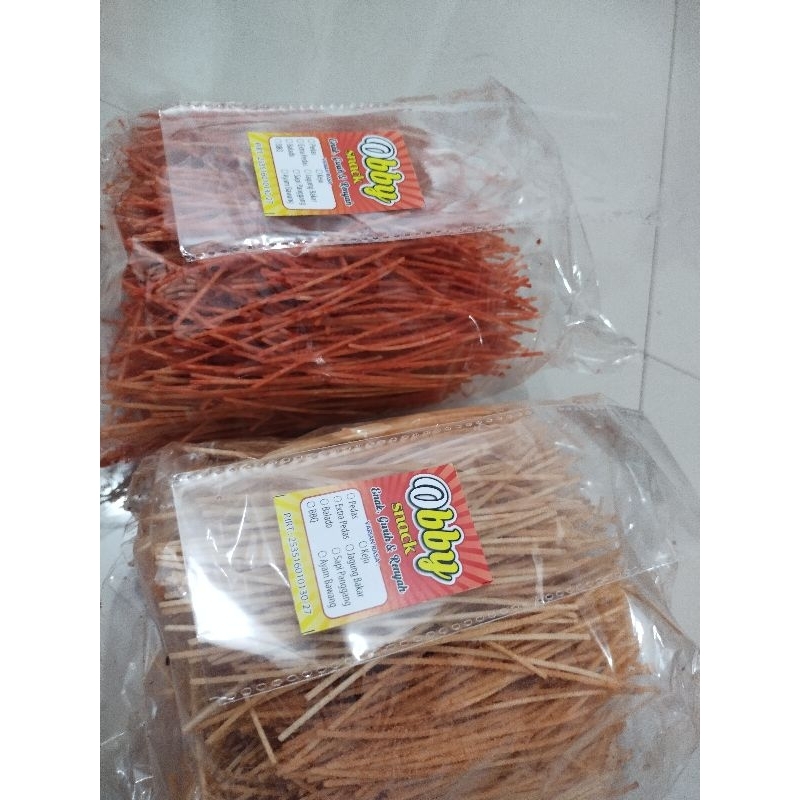

mie lidi Obby 500g /mie lidi repack/mie lidi paket usaha/ mi lidi anak SD/ bisa cod/ milidi termurah