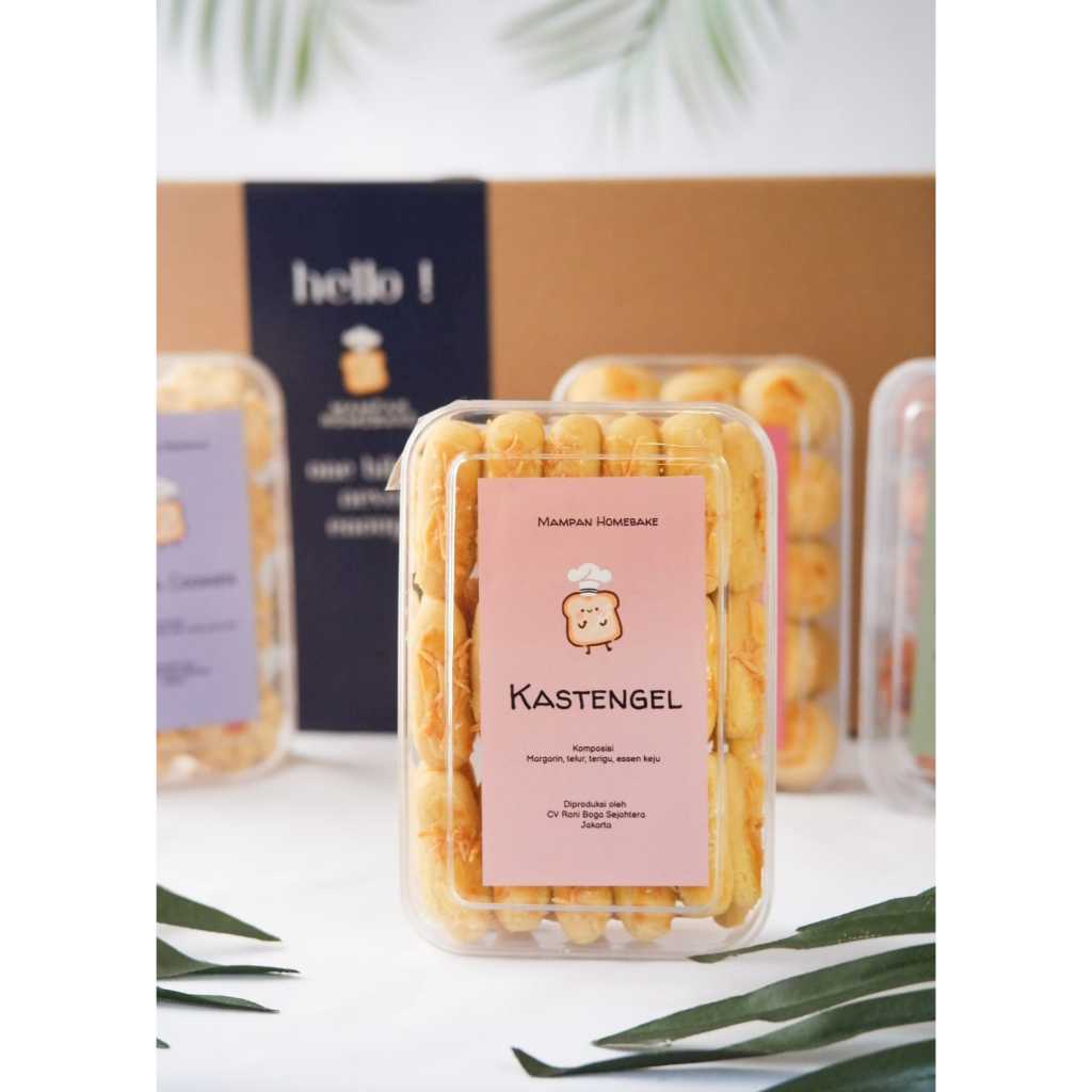 

Kastengel Malika | Cookies | Hampers | Kue Kering | Keju Edam | Kue Lebaran | 280gr