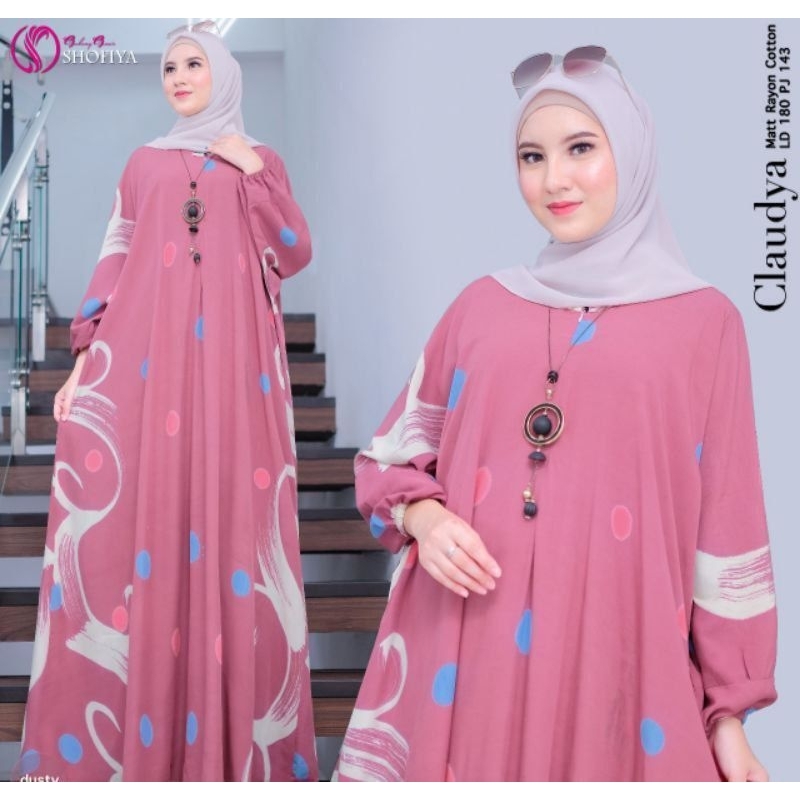 KAFTAN CLAUDIA / GAMIS KAFTAN /GAMIS RAYON