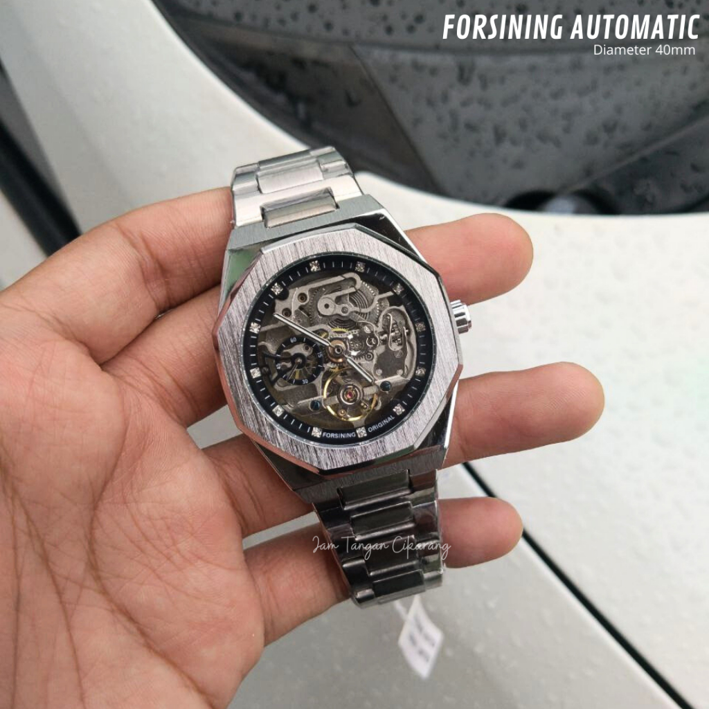 Jam Tangan Forsining Automatic Stainless Steel
