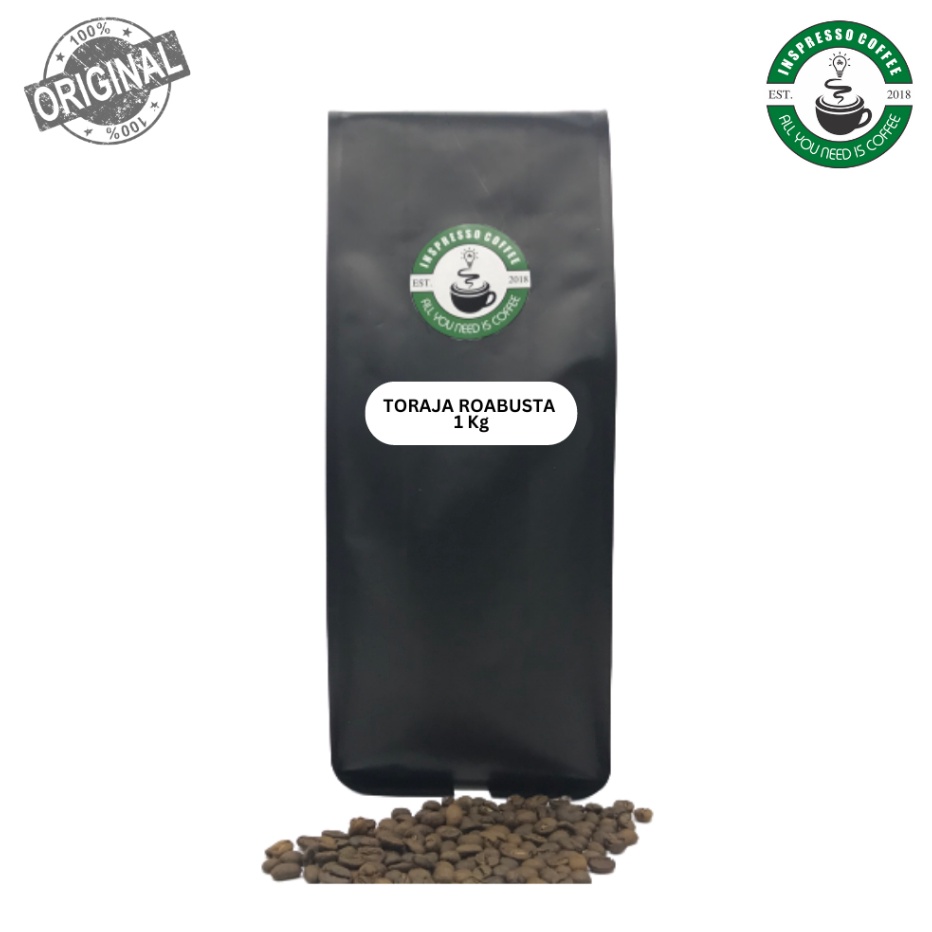 

Ready 1Kg - KOPI ROBUSTA TORAJA (ROASTED)