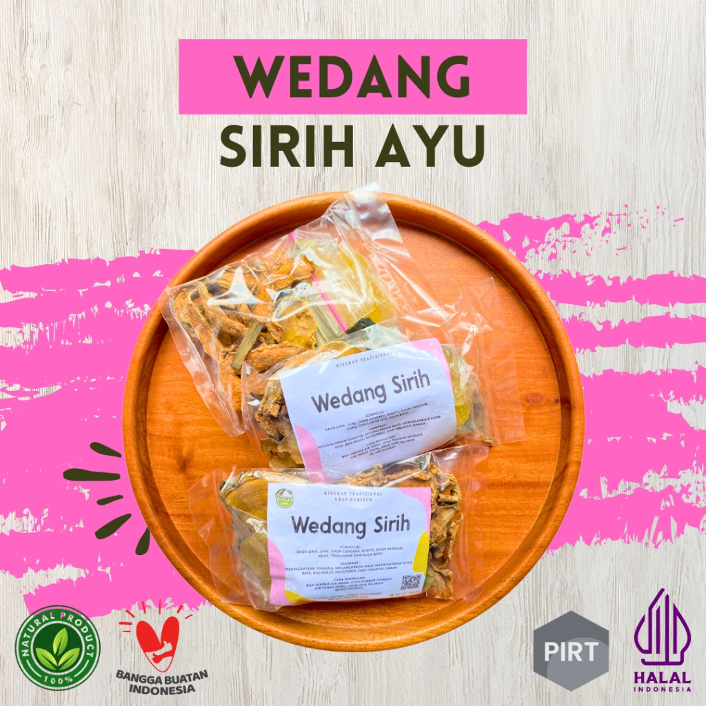 

Wedang SIRIH AYU Rempah Asli Khas Mamigus