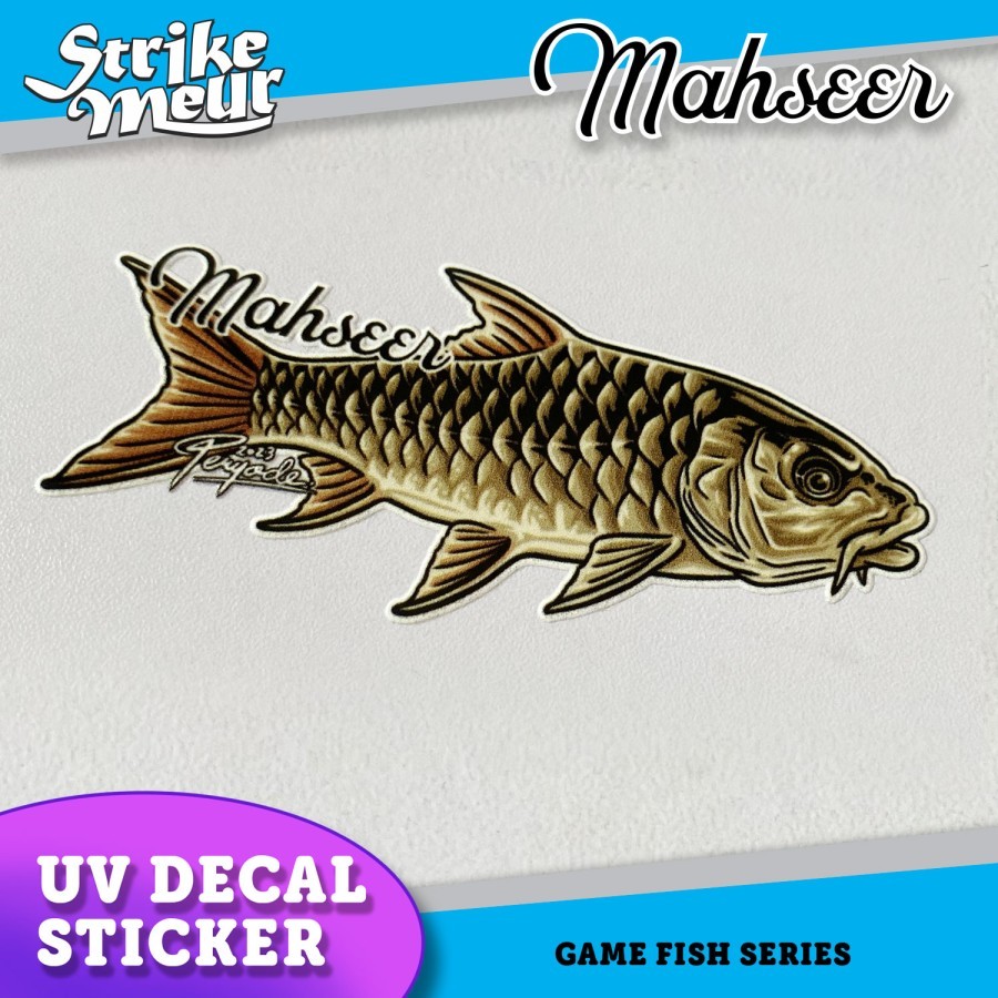 

STICKER IKAN MAHSEER / UV DECAL