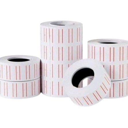 

Ready COMBO Price Label 1 Line Putih / Label Harga 1 Baris Putih 1ROLL / ISI 10 Pcs ➲➛☆