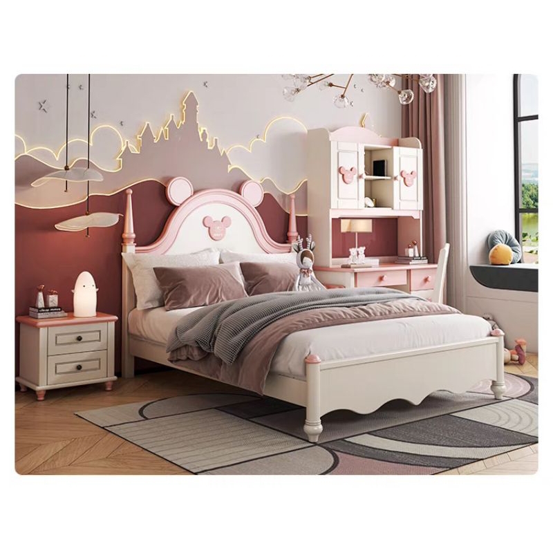 set tempat tidur anak perempuan, set kamar anak