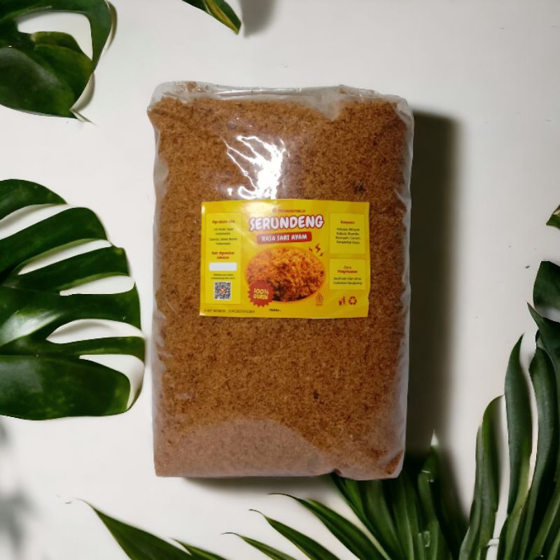 

RB22 Serundeng Kelapa Khas Ciamis 0,6 kg - Srundeng Rasa Sari Ayam Makanan Oleh oleh khas Ciamis