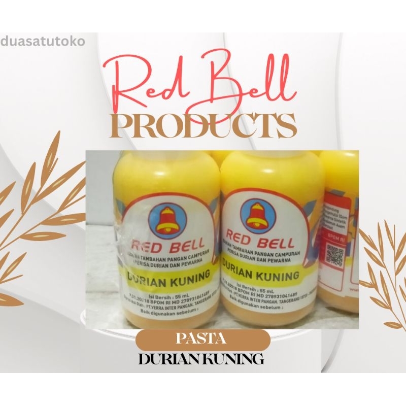 

Durian Kuning pasta red bell 55ml