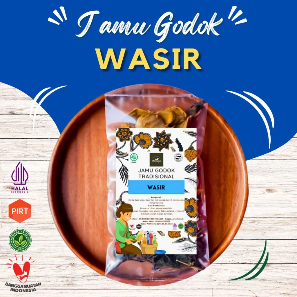 

Jamu Godog / Godok / Rebus Wasir / Ambeien
