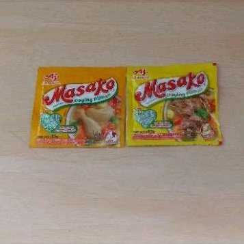 

Masako Bumbu Penyedap Rasa Ayam / Sapi 1Sachet / 1 Pcs 8,5gr