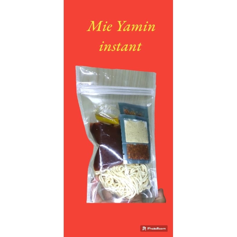 

Mie Jeubew / Mie yamin / Mie gacoan instant pedes gurih