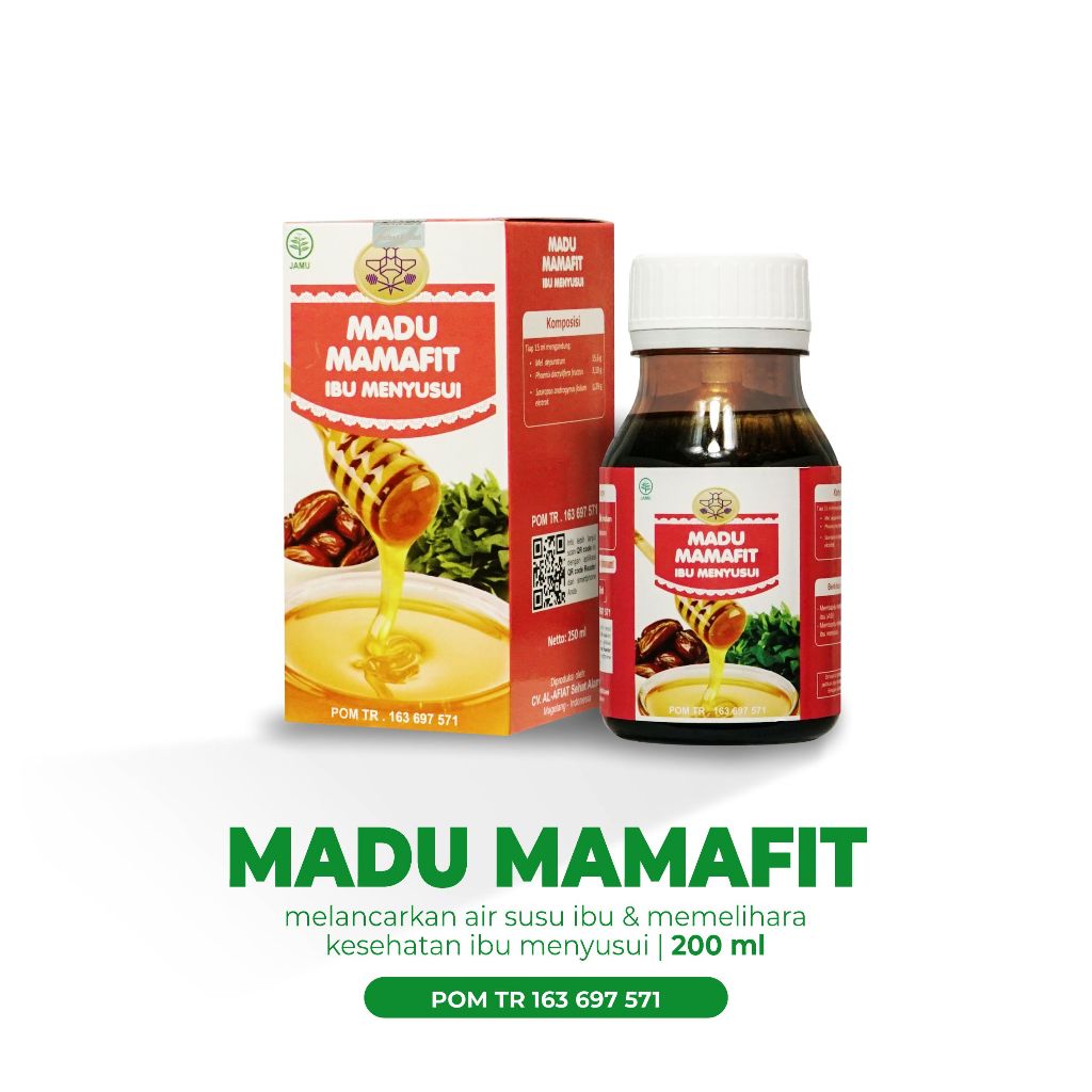 

Obat herbal lancar asi MAMAFIT 250ml Al Afiat ASI BOOSTER