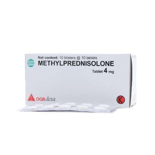 Methylprednisolone 4 mg 10 Tablet