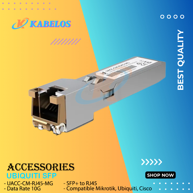 Ubiquiti UACC-CM-RJ45-MG Bukan UF-RJ45-10G|SFP+ to 10/5/2.5GbE RJ45