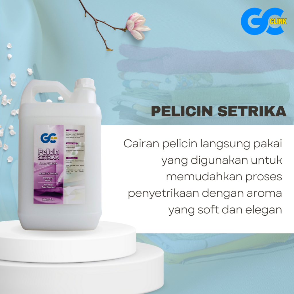 Pelicin Pakaian Laundry Pelicin Setrika 5 Liter Pelicin Laundry
