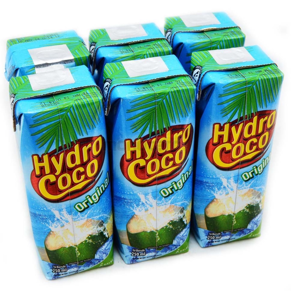 

[✣P12➢] Hydro Coco 250ml Isi 24 Pcs / Karton Berkah Shopee