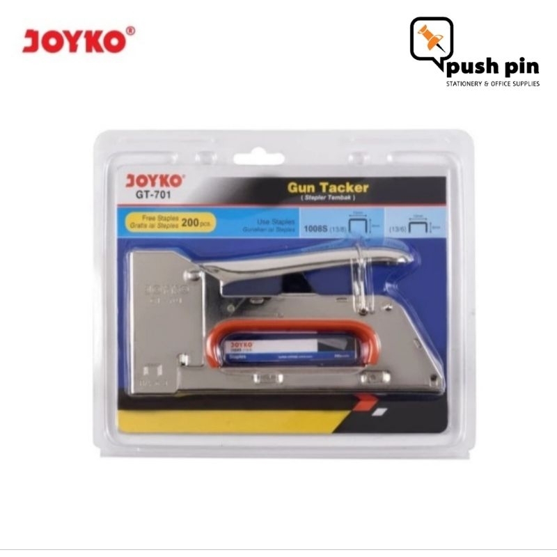 

Joyko Gun Tacker / Stepler Tembak GT-701