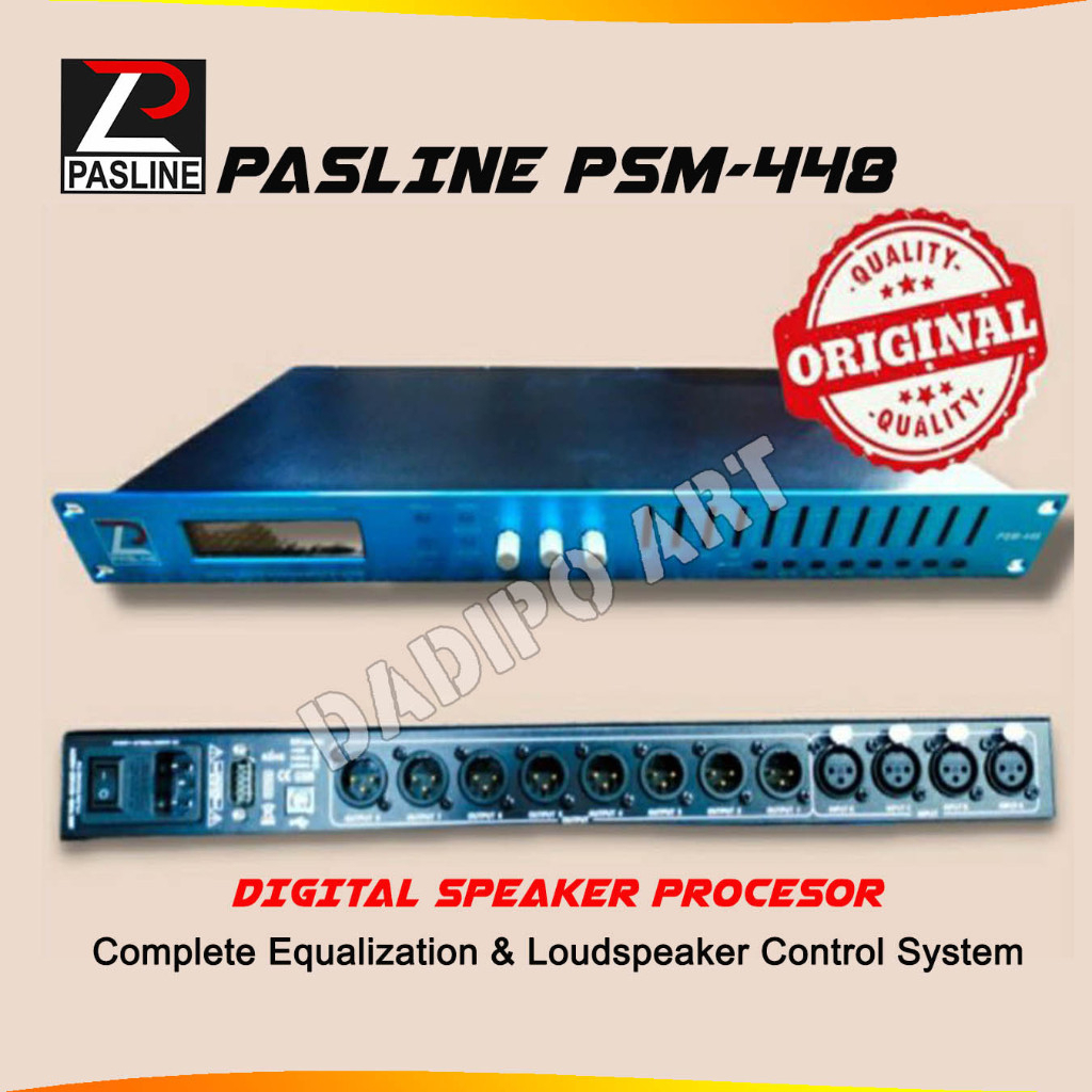 Pasline Psm-448/Speaker management DLMS Pasline PSM 448 Psm 448 4in 8out