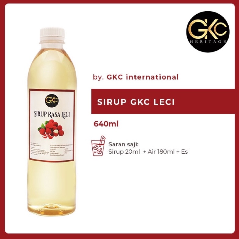 

Mur4h Gkc Heritage Sirup Leci - Syrup Lychee 640ml Paling Laris