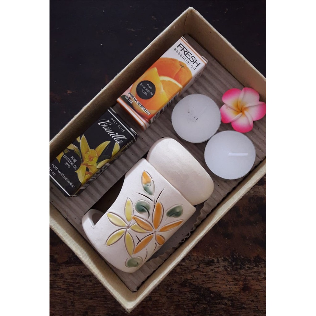 Bali Alus Paket Tungku Burner Aromaterapi