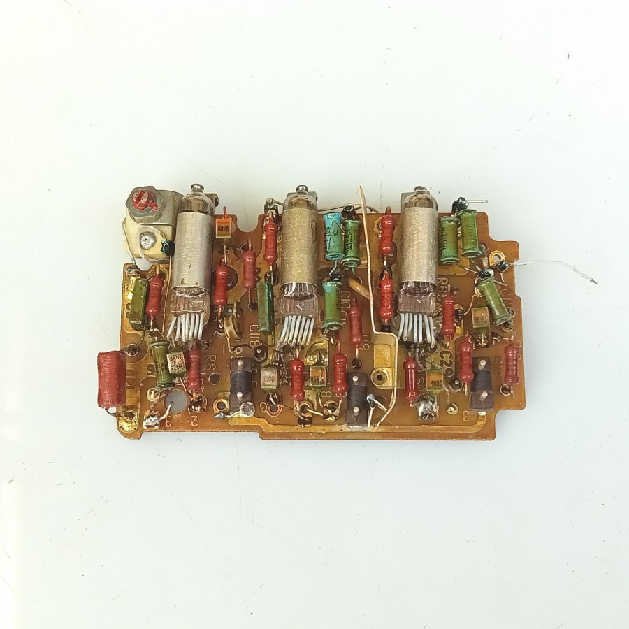 PCB Ex Radio Kapal Militer Rusia Komponen Vintage