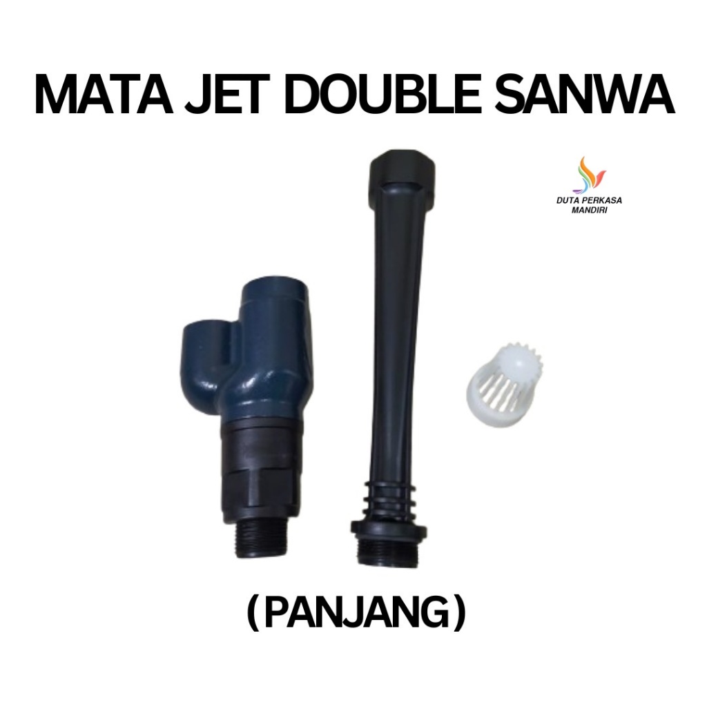 DPM - Mata Jet SANWA Model Apollo pompa air pump Jet pvc Double Jet Panjang