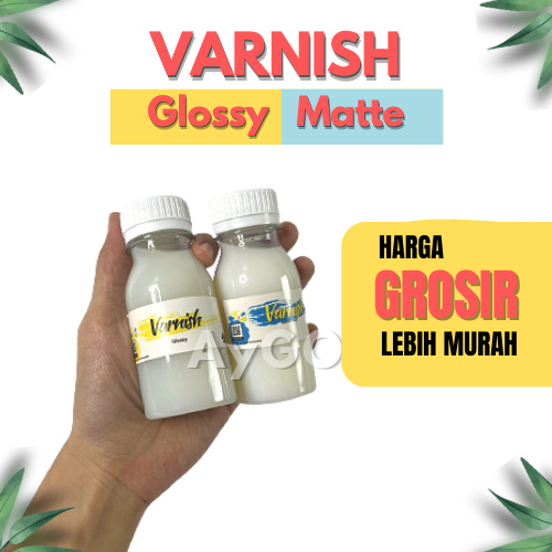 

90ML VARNISH GLOSSY / VARNISH MATTE HARGA GROSIR