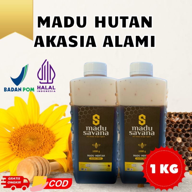 

Madu Akasia Murni Hutan Jambi 1 Kg Madu Savana
