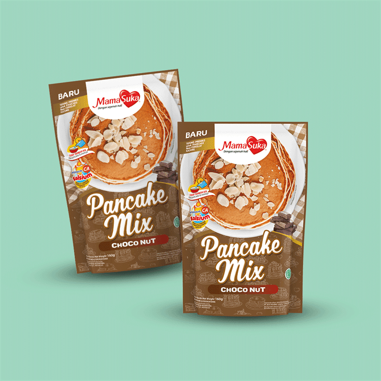 

MamaSuka Pancake Mix Choco Nut 160gr