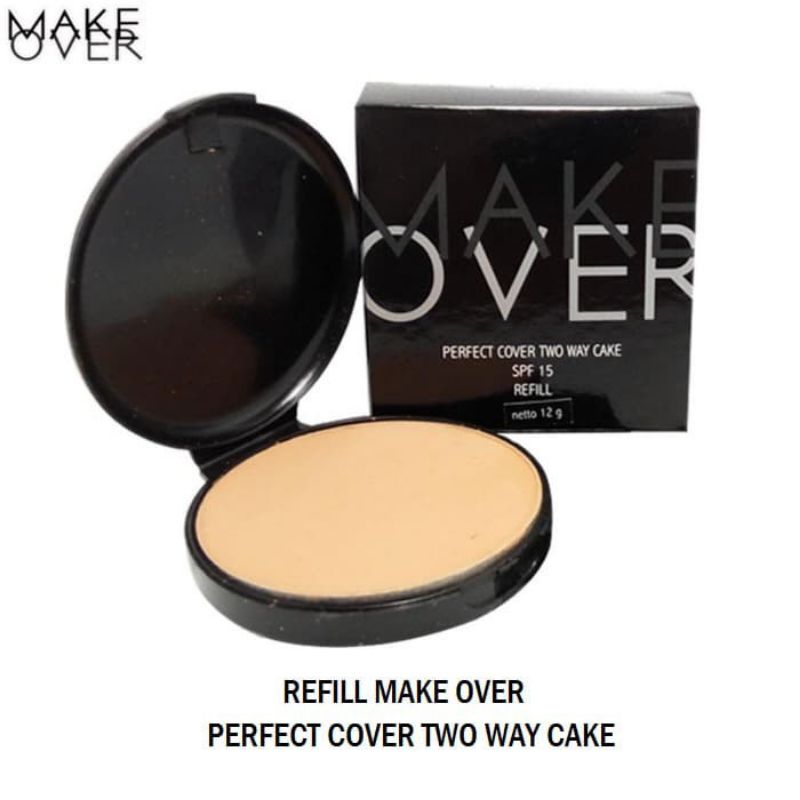Bedak Padat Refill Make Over tanpa kaca Original/BPOM/Terbaru/Terlaris