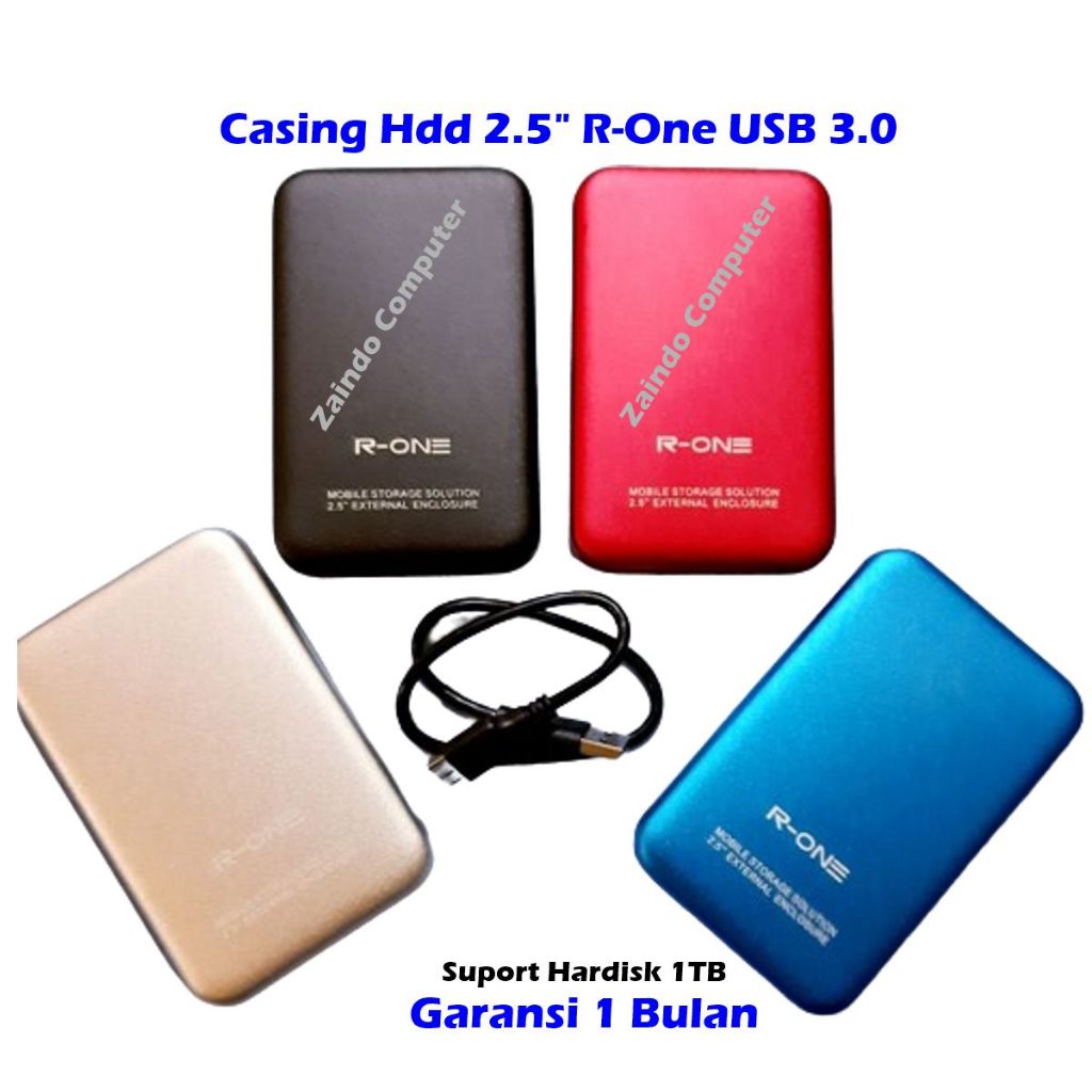 CASE HDD 2.5" R-ONE USB 3.0 ENCLOSURE HDD R-ONE 2.5" USB 3.0 CASING HARDISK EXTERNAL R-ONE USB 3.0 C