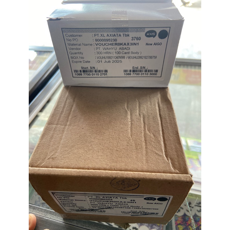 VOCER AXIS KOSONG NASIONAL