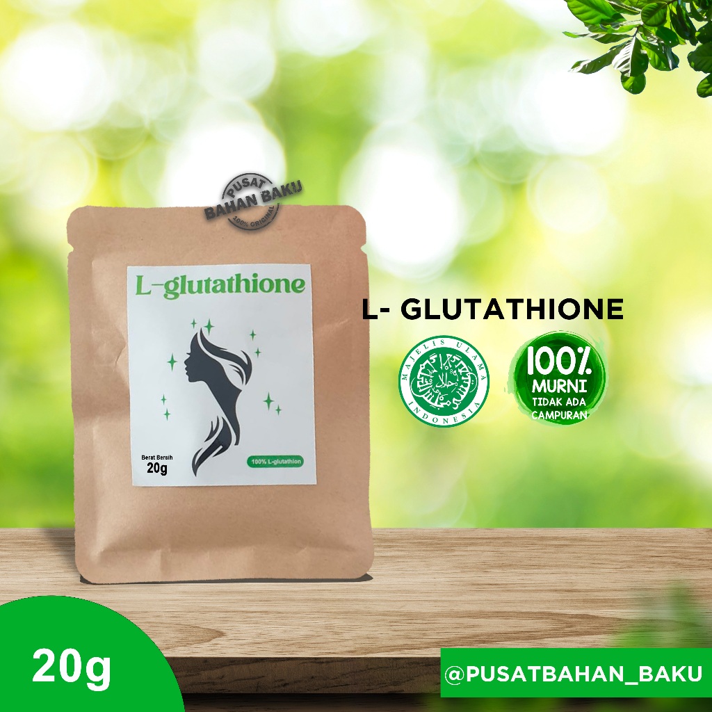 L- GLUTATHIONE REDUCED ASLI 100% ORIGINAL PEMUTIH KULIT KUALITAS TERBAIK Glutathione / Glutathione P